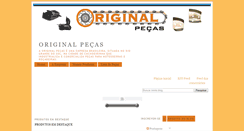 Desktop Screenshot of original-pecas.blogspot.com