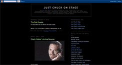 Desktop Screenshot of just-chuck-onstage.blogspot.com