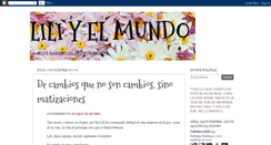 Desktop Screenshot of lili-y-el-mundo.blogspot.com
