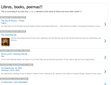 Tablet Screenshot of librosbookspoemas.blogspot.com