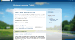 Desktop Screenshot of maison-vendre-caen.blogspot.com