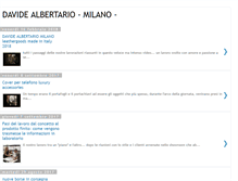 Tablet Screenshot of davidealbertario.blogspot.com