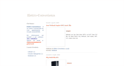 Desktop Screenshot of elettroconvenienza.blogspot.com