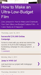 Mobile Screenshot of howtomakeanultralowbudgetfilm.blogspot.com