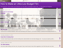 Tablet Screenshot of howtomakeanultralowbudgetfilm.blogspot.com