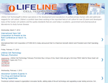 Tablet Screenshot of lifelinecelltechnology.blogspot.com