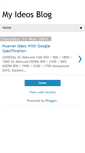 Mobile Screenshot of myideosblog.blogspot.com