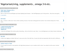 Tablet Screenshot of myvegetarianlifestyle.blogspot.com