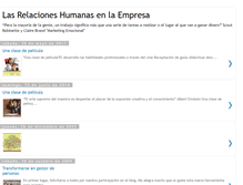 Tablet Screenshot of lasrelacioneshumanasenlaempresa.blogspot.com