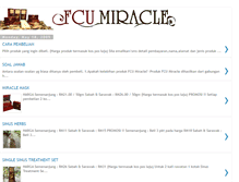 Tablet Screenshot of fcumiracle99.blogspot.com