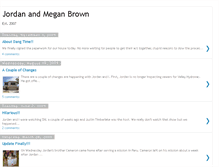 Tablet Screenshot of jordanandmegan.blogspot.com