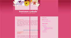 Desktop Screenshot of kuntumansyuhada.blogspot.com