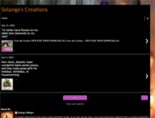 Tablet Screenshot of creationsbysolange.blogspot.com