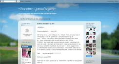 Desktop Screenshot of coretanyanieazyani.blogspot.com