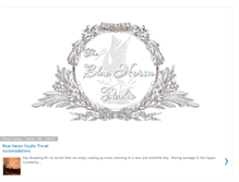 Tablet Screenshot of blueheron-shabbychic.blogspot.com