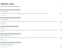 Tablet Screenshot of aattelinvaan.blogspot.com