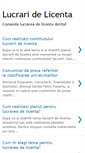 Mobile Screenshot of lucrari-delicenta.blogspot.com