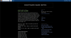 Desktop Screenshot of nighthawkbands.blogspot.com