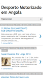 Mobile Screenshot of karting-angola.blogspot.com
