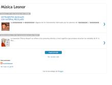Tablet Screenshot of musicaleonor.blogspot.com