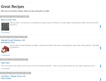 Tablet Screenshot of eazyrecipes.blogspot.com