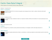 Tablet Screenshot of centrogaia-saludintegral.blogspot.com
