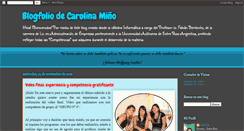 Desktop Screenshot of carolina-daiana.blogspot.com