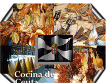 Tablet Screenshot of cocinadeceuta.blogspot.com