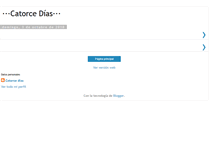Tablet Screenshot of catorced.blogspot.com