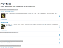 Tablet Screenshot of professoraneila.blogspot.com