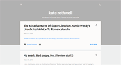Desktop Screenshot of katerothwell.blogspot.com