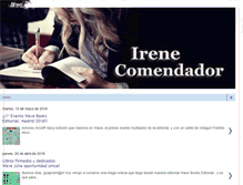 Tablet Screenshot of irenecomendador.blogspot.com