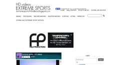 Desktop Screenshot of extremesports-hdvideos.blogspot.com