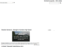 Tablet Screenshot of extremesports-hdvideos.blogspot.com