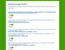 Tablet Screenshot of beachloungechairs.blogspot.com