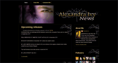 Desktop Screenshot of alexandraivynews.blogspot.com