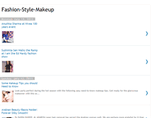 Tablet Screenshot of fashion-style-makeup.blogspot.com