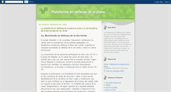 Desktop Screenshot of defensalaplana.blogspot.com