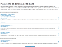 Tablet Screenshot of defensalaplana.blogspot.com
