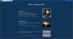 Desktop Screenshot of ideescandalisee.blogspot.com