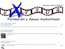 Tablet Screenshot of exitusproduccionestv.blogspot.com