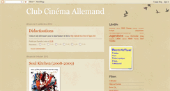 Desktop Screenshot of cinemallemand.blogspot.com