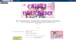 Desktop Screenshot of chiqui-variedades.blogspot.com