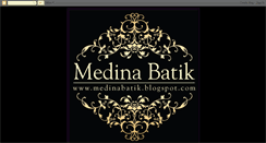 Desktop Screenshot of medinabatik.blogspot.com