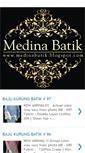 Mobile Screenshot of medinabatik.blogspot.com