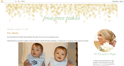 Desktop Screenshot of friedgreenpickles.blogspot.com