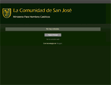 Tablet Screenshot of comunidadsj.blogspot.com