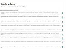Tablet Screenshot of cerebralpalsyhome.blogspot.com