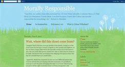 Desktop Screenshot of morallyresponsible.blogspot.com