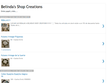 Tablet Screenshot of belindashop.blogspot.com